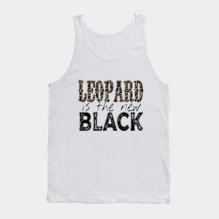 Leopard Is The New Black Tank Top